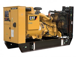Caterpillar C9 open generator set