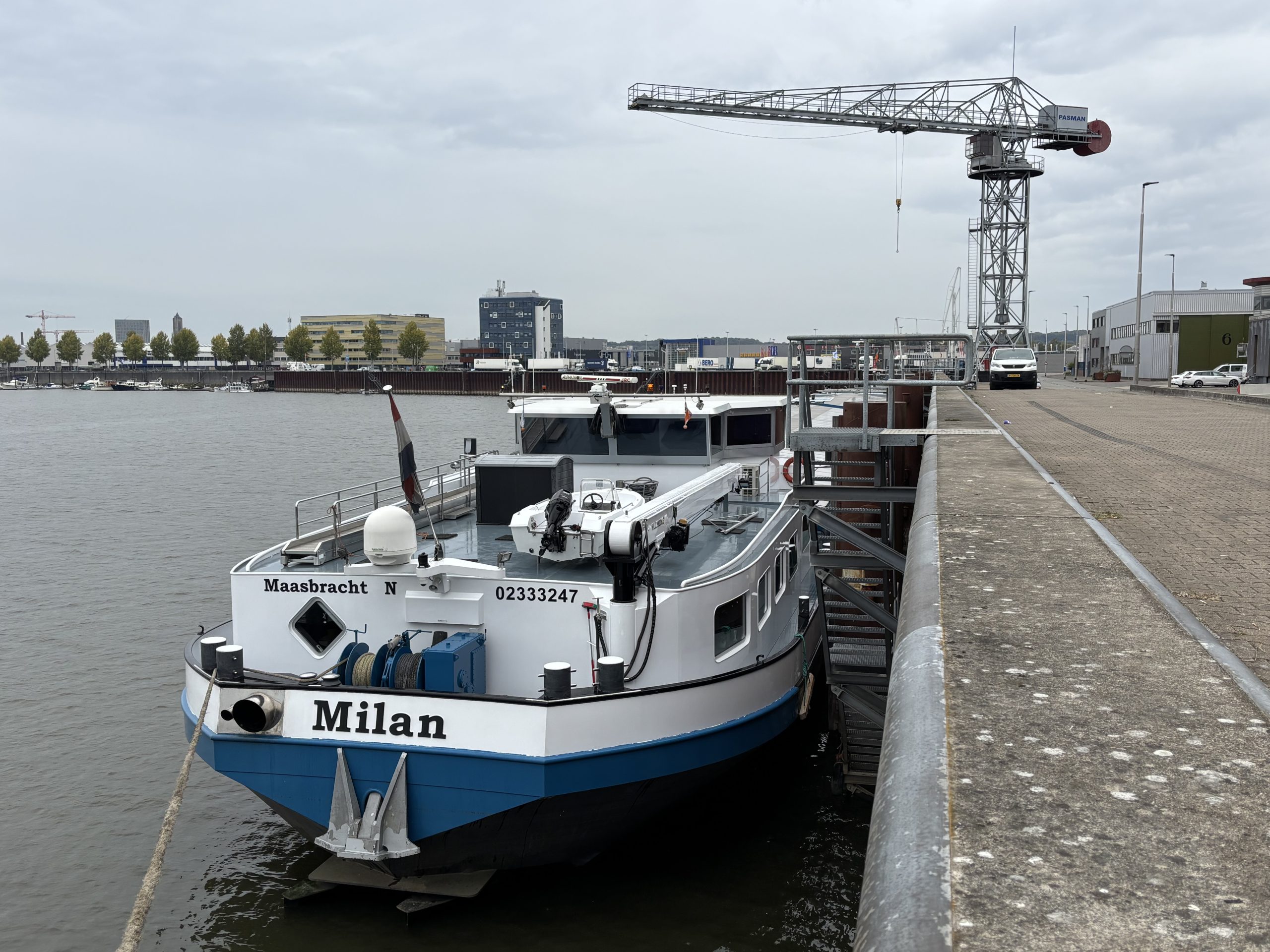 Stage V Generatorset voor MS Milan